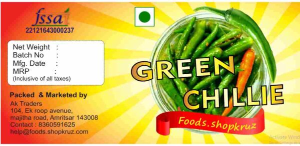 Green Chilli Pickle Hari mirch ka achar - Image 4