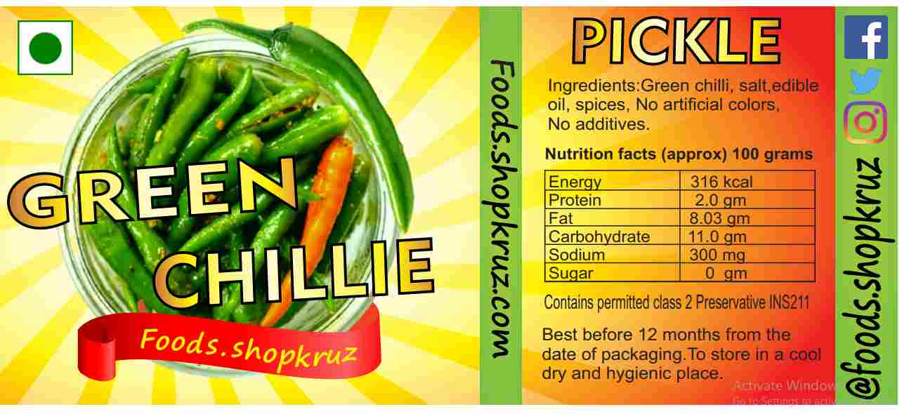 Green Chilli Pickle Hari mirch ka achar - Image 5