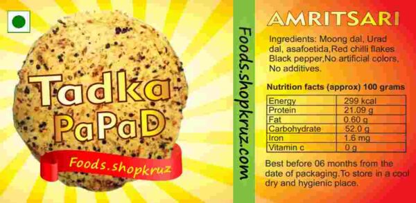 Punjabi Tadka Masala Papad - Image 4