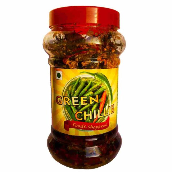 Green Chilli Pickle Hari mirch ka achar - Image 2