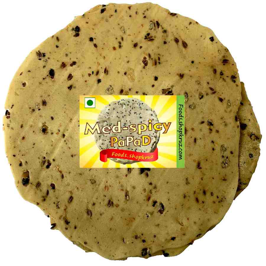 Foods.shopkruz Amritsari Medium spicy papad Black pepper Papad - Image 2