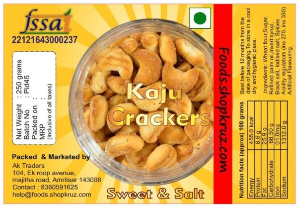 Combo Namkeen Crackers Hexo and Ajwain Biscuits in 2 jar 250g Chotu biscuit - Image 4