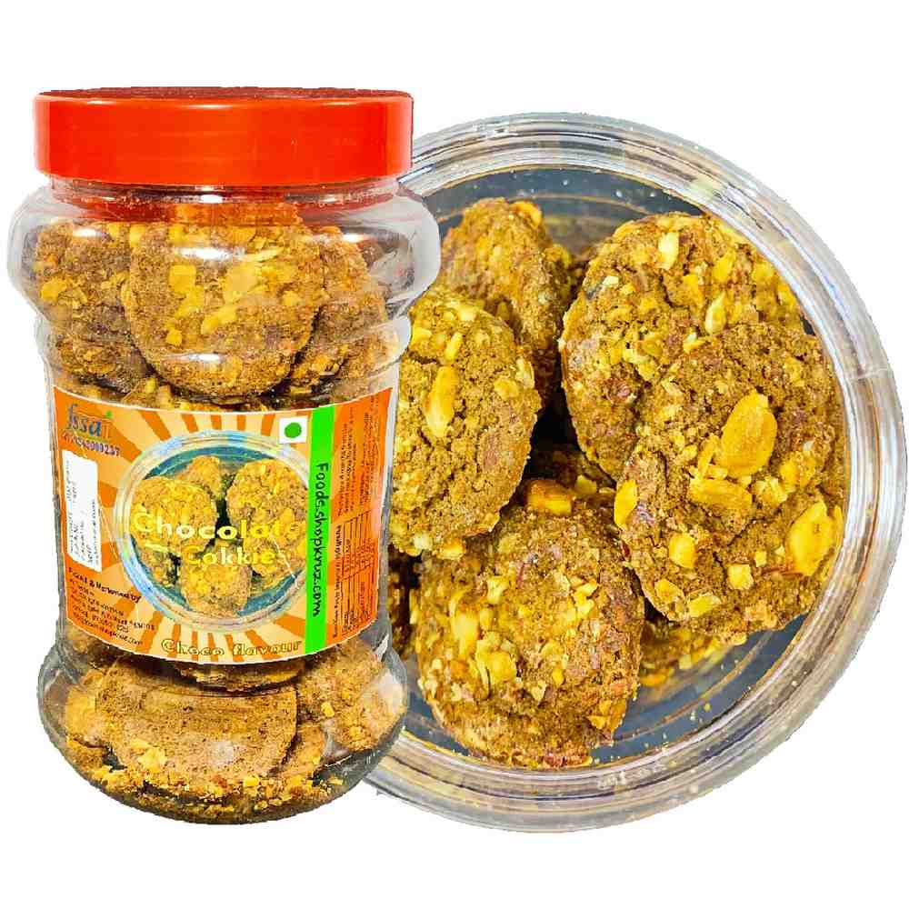 Chocolate nuts Cookies 350 grams, Bakery Biscuits