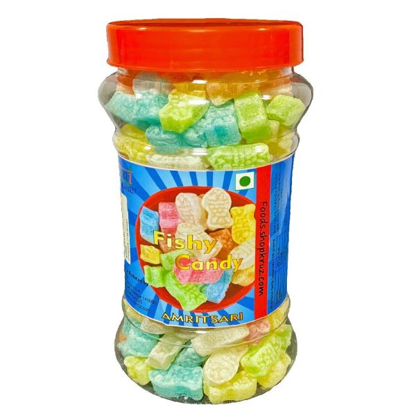 Fishy Sugar candy colorfull with Different flavours in 1 pack 390gm - Image 4