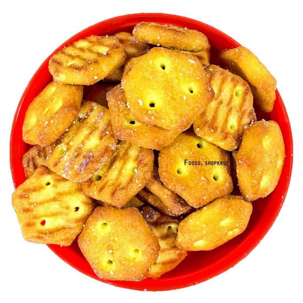 Combo Namkeen Crackers Hexo and Ajwain Biscuits in 2 jar 250g Chotu biscuit - Image 3