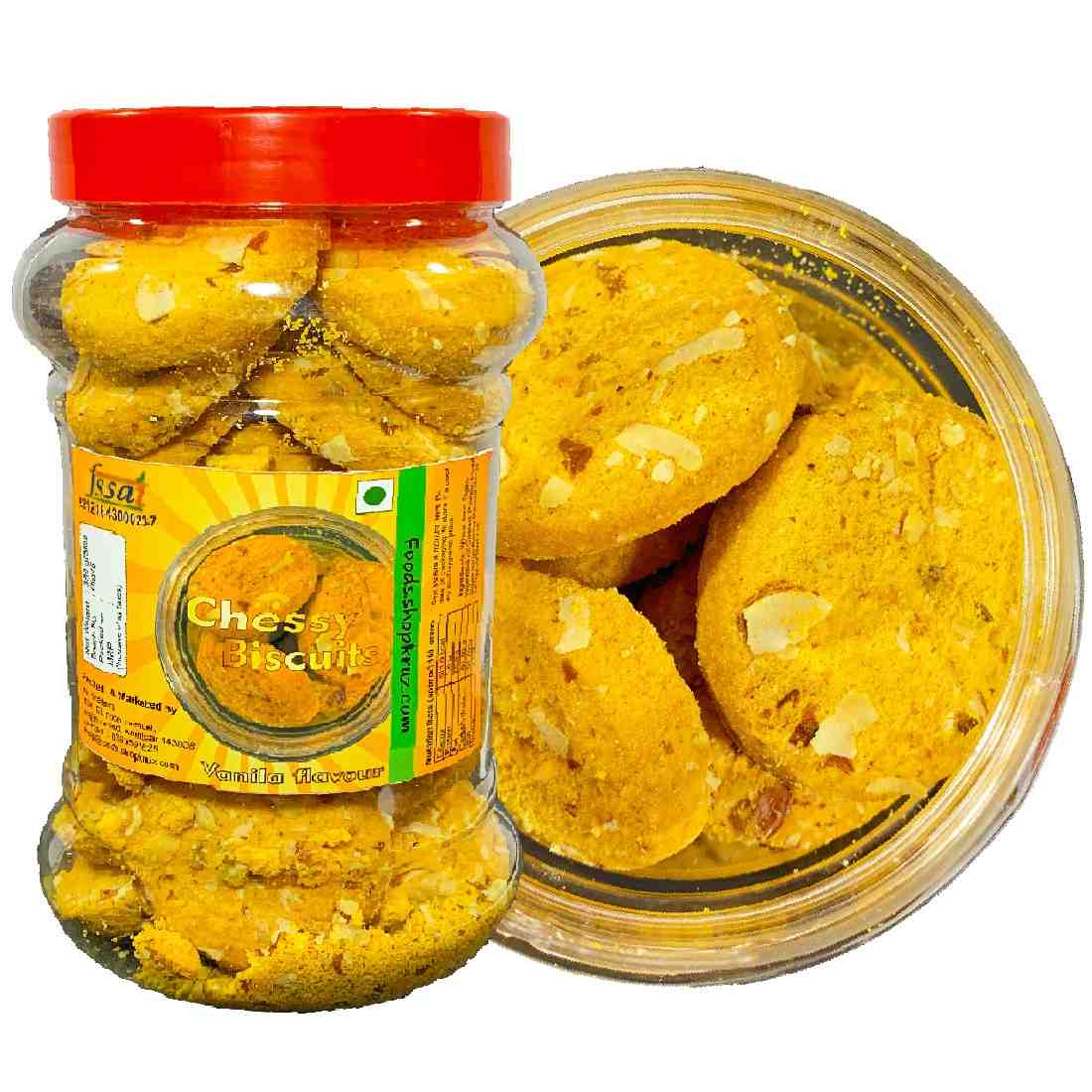 Chessy nuts Vanilla Cookies 350 grams, Bakery Biscuits