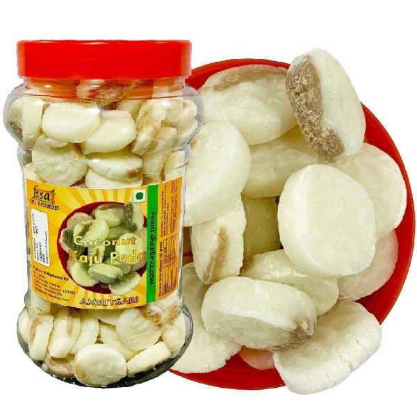 Coconut Kaju Peda, Sweet Coconut Milk Toffee 800gm
