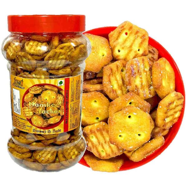 Combo Namkeen Crackers Hexo and Ajwain Biscuits in 2 jar 250g Chotu biscuit - Image 7