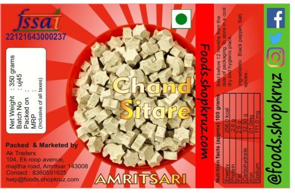 Chand Sitara 300gm | Sweet & Sour Star And Moon - Image 2