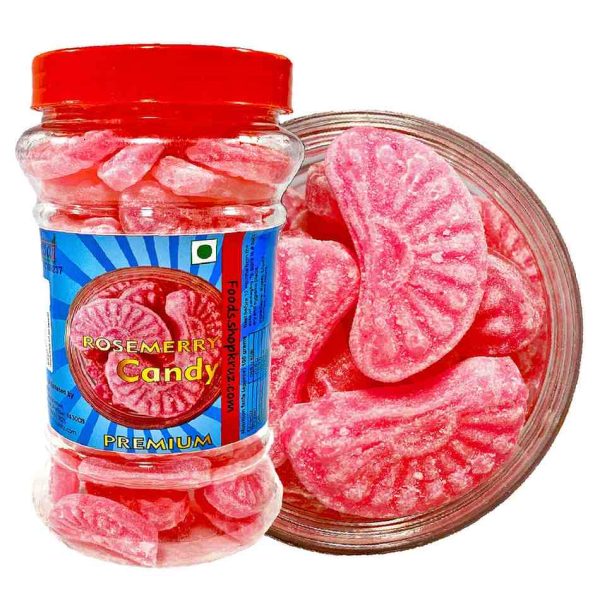 Rosemerry Sugar candy pack 350gm rose flavour