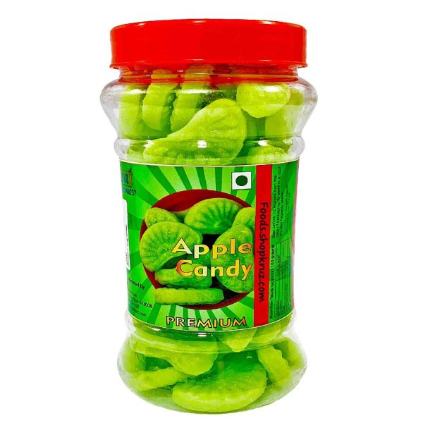 Apple Flavour Sugar candy jar of 350 gm - Image 3