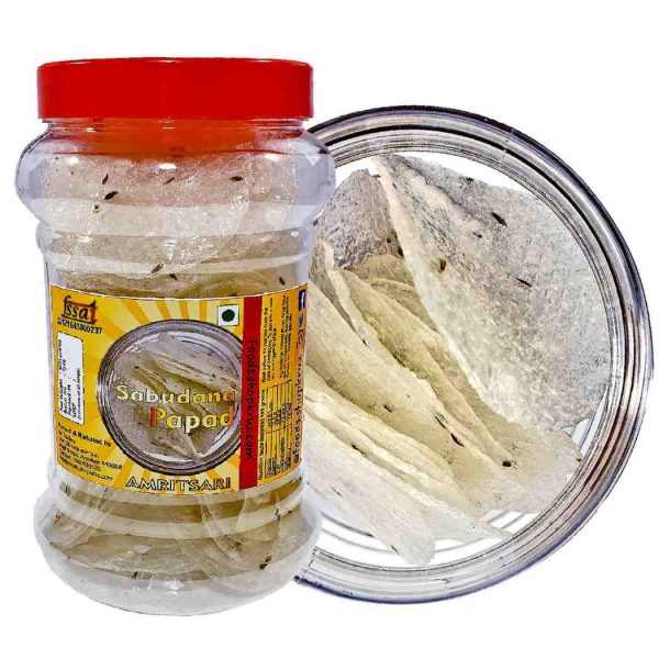 Sabudana Papad 300 Gm plain