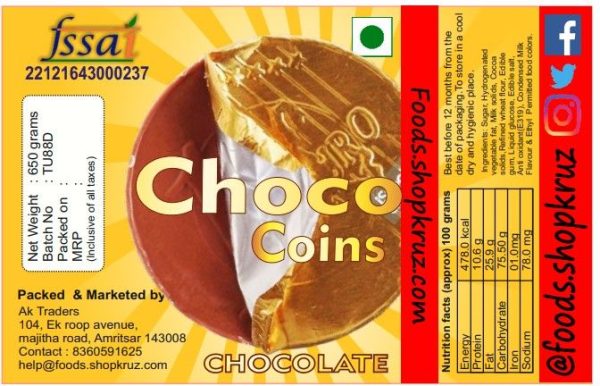 Gold Coin Milk Chocolate Gift Pack - Image 2