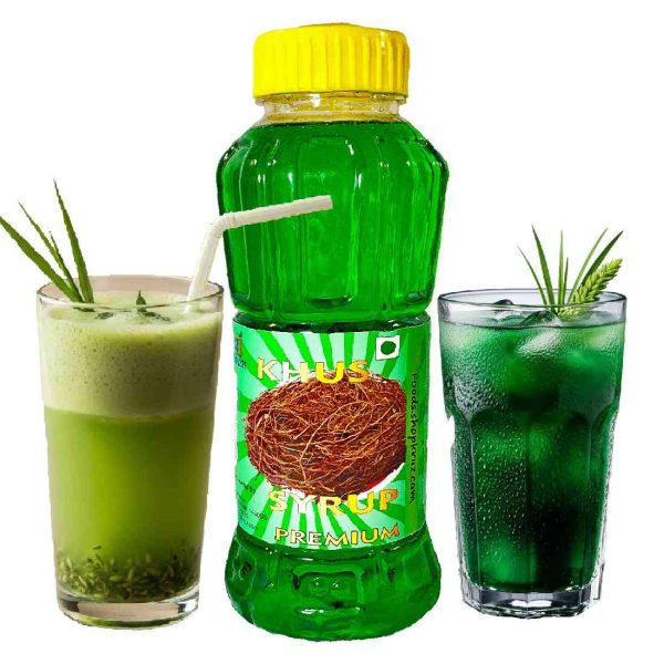Natural Khus Sharbat extract for Mocktails and Desserts