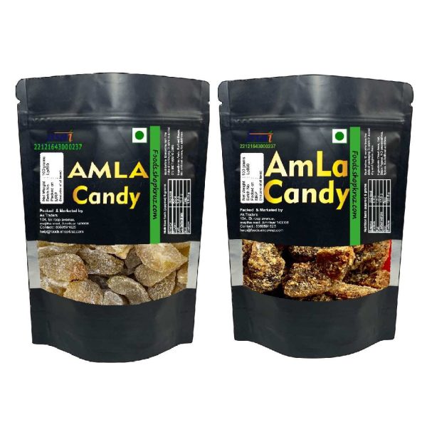 Sweet Amla candy and Chatpata Amla candy 100 grams each Indian Dry Gooseberry Avla | Mouth freshner | No preservatives - Image 2