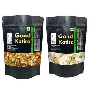 Gond Katira Pack of 2, 100 Grams Each Tragacanth gum Edible Gum