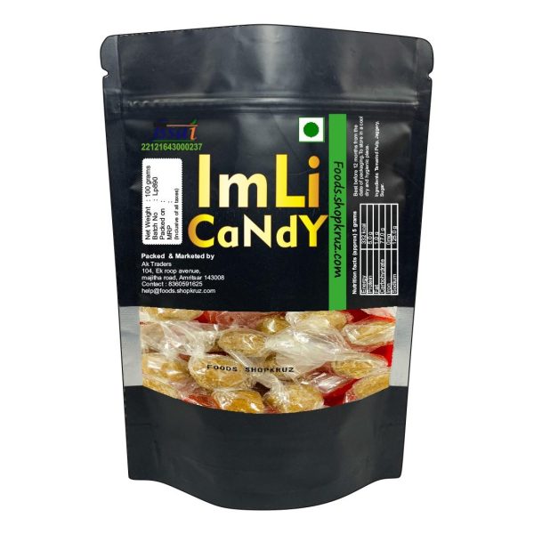 Imli Candy 100gm, Khatti Meethi Imli, Chulbuli Emli Tamarind Twist Candy, Twisted Emli Candy