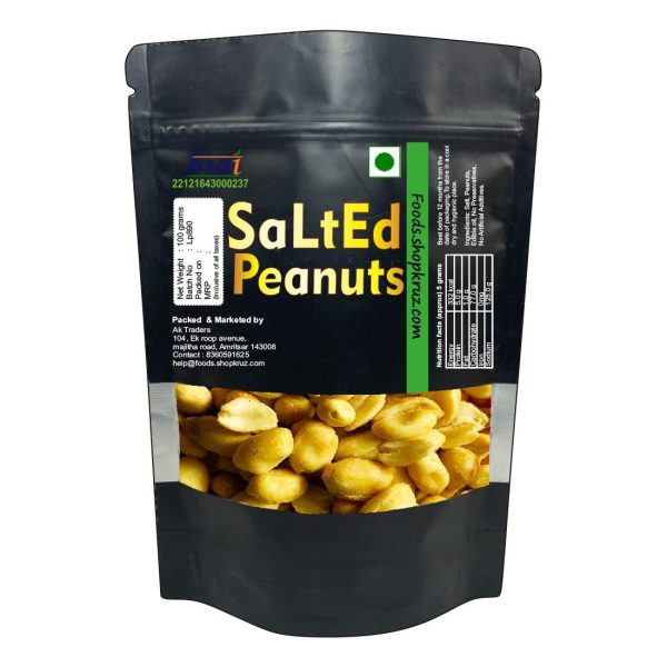 Classic salted Peanut 100 grams mungfali namkeen groundnut
