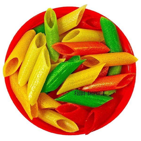 Colourful Fingers Fryums 100 gm Pipe fryums, Ready to Fry Papad Snacks, Fulwariyan Punjab - Image 2