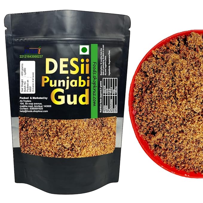 Organic Jaggery powder, Natural Unprocessed